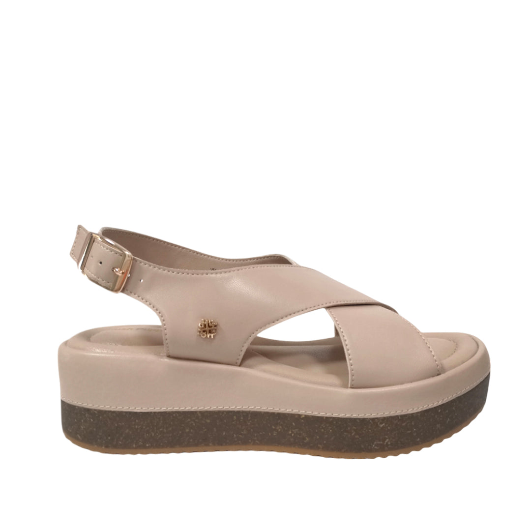 Sandalias de plataforma Vianey 2 para mujer color blush - Hush Puppies Nicaragua