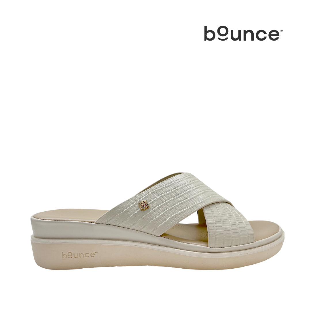 Sandalias flats Shasta para mujer color hueso - Hush Puppies Nicaragua